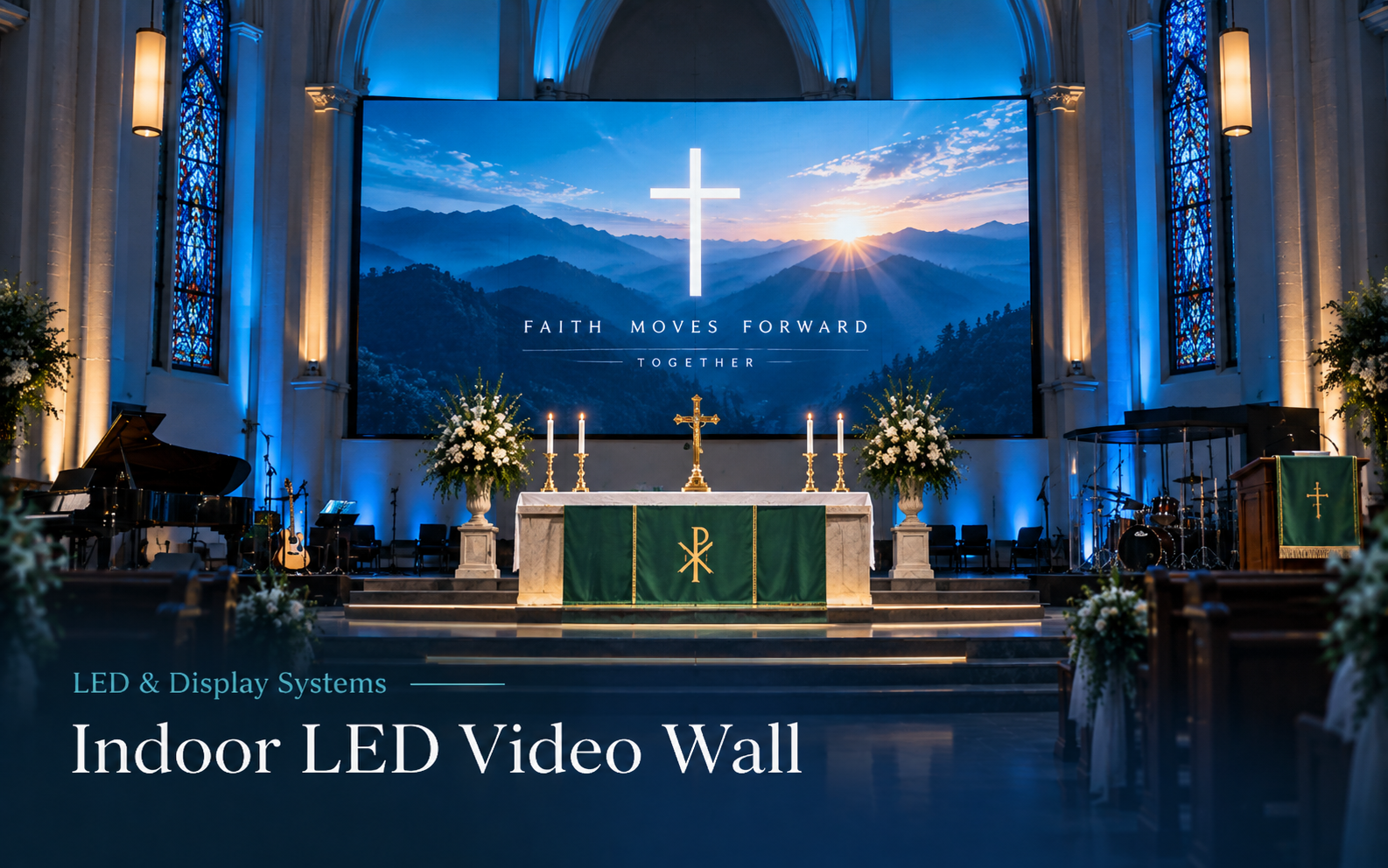 Indoor LED Video Wall